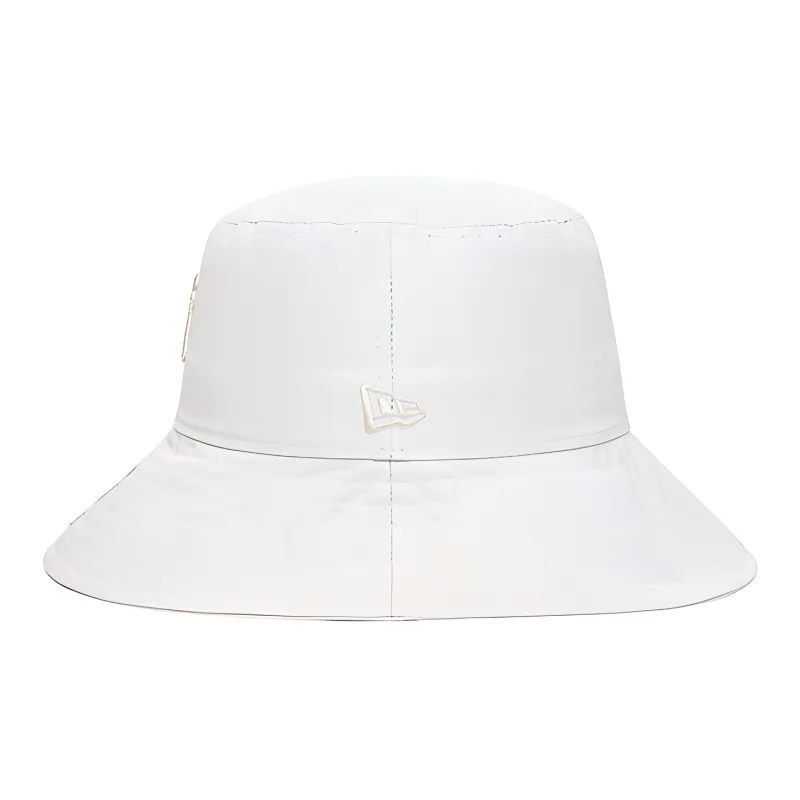 New Era Polyester Bucket Hats Unisex White-1