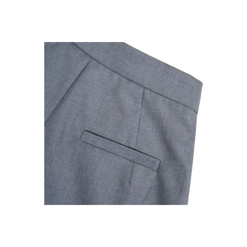 ANN ANDELMAN Suit Trouser Women's Gray-4