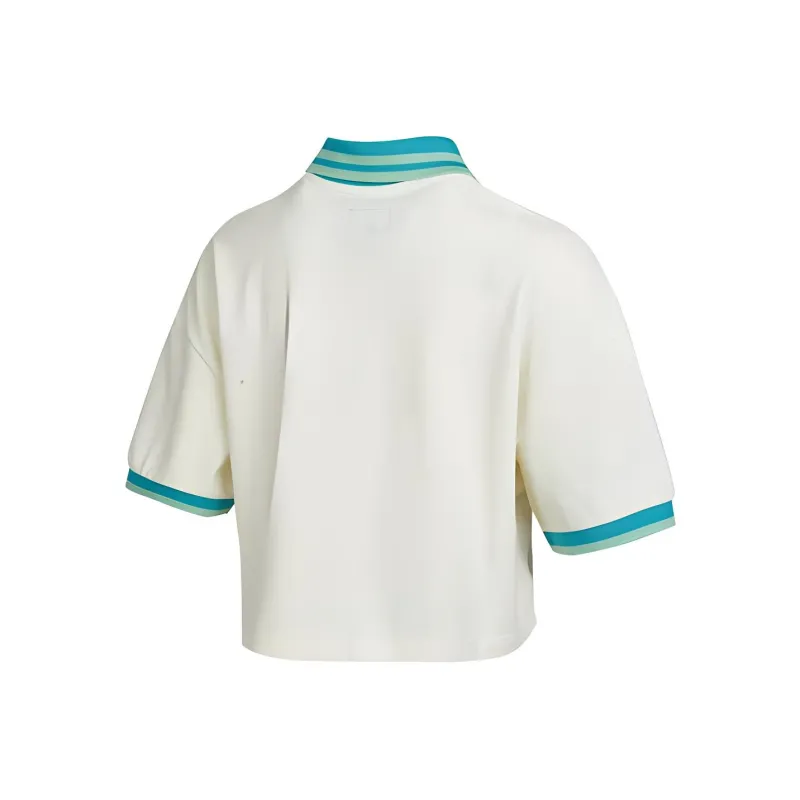 Converse Polo Shirts Women's White-1