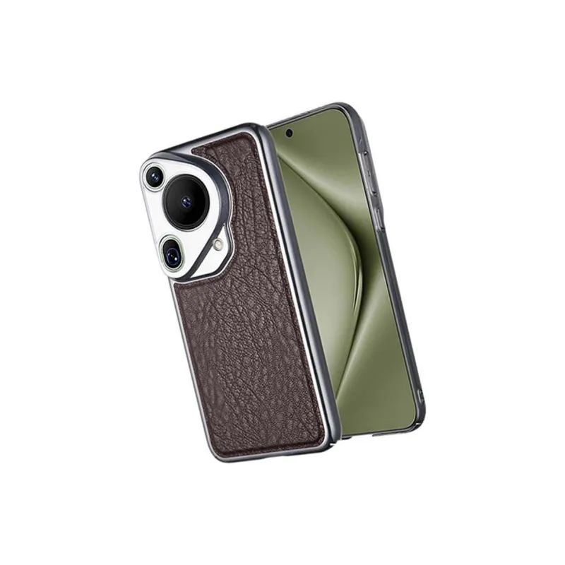 Kona Chun Genuine Leather Material Classic Impact Resistant Dust Resistant Tricolor Phone Cases-4