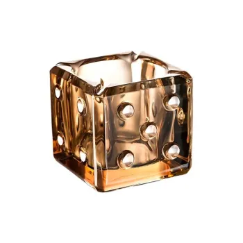 KERPA Creative Dice Ashtray, Home Living Room Tea Table Accessories, Small Storage Ornament, One Size