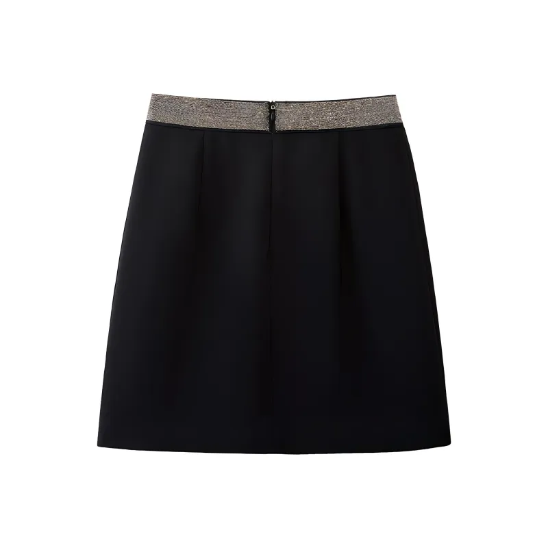 Cypress House Casual Short Skirts Women's Black-1