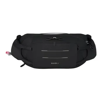 OSPREY Nylon One Shoulder Crossbody Fanny Pack Unisex Black