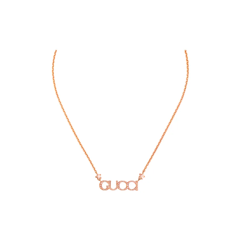 GUCCI Necklaces Women's Rose Gold-0