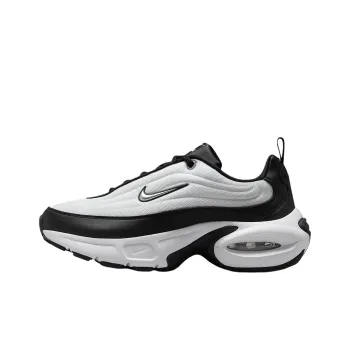 Nike Air Max Portal Anti Slip Wear Resistant Low Top Casual Running Shoes Women's White