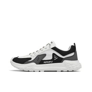 KEKAFU Casual Shoes Men Low Top White Black/White Green/Khaki