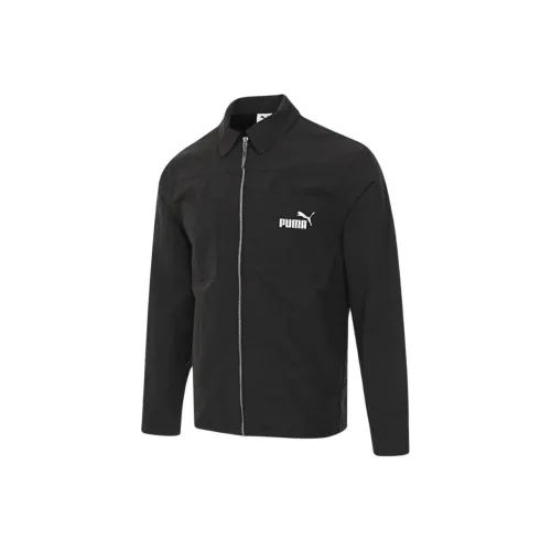 PUMA Outerwear Jacket Men's Black
