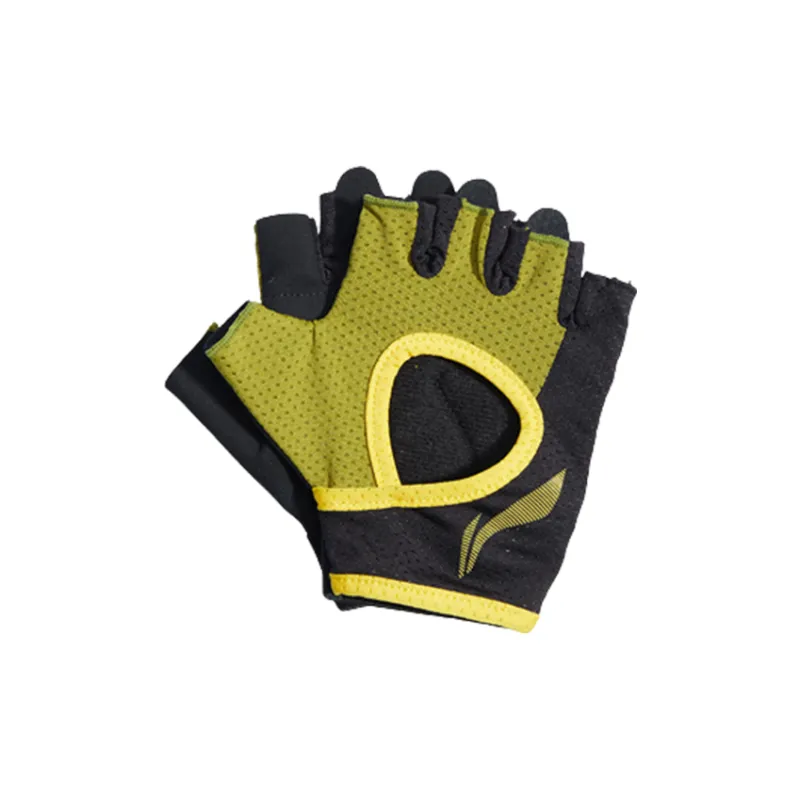 LiNing Cycling Gear Glove Bike Trail Running, Rock Climbing Kids' Elastane Army Green-0