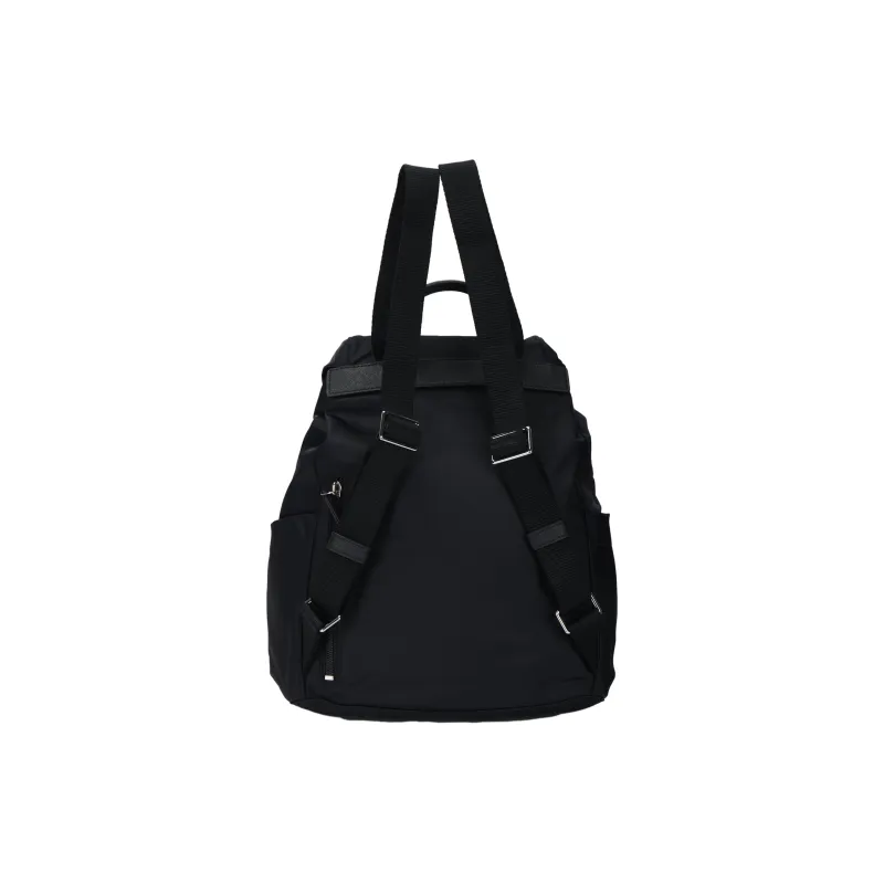 TORY BURCH Virginia Flap Backpack Black-2