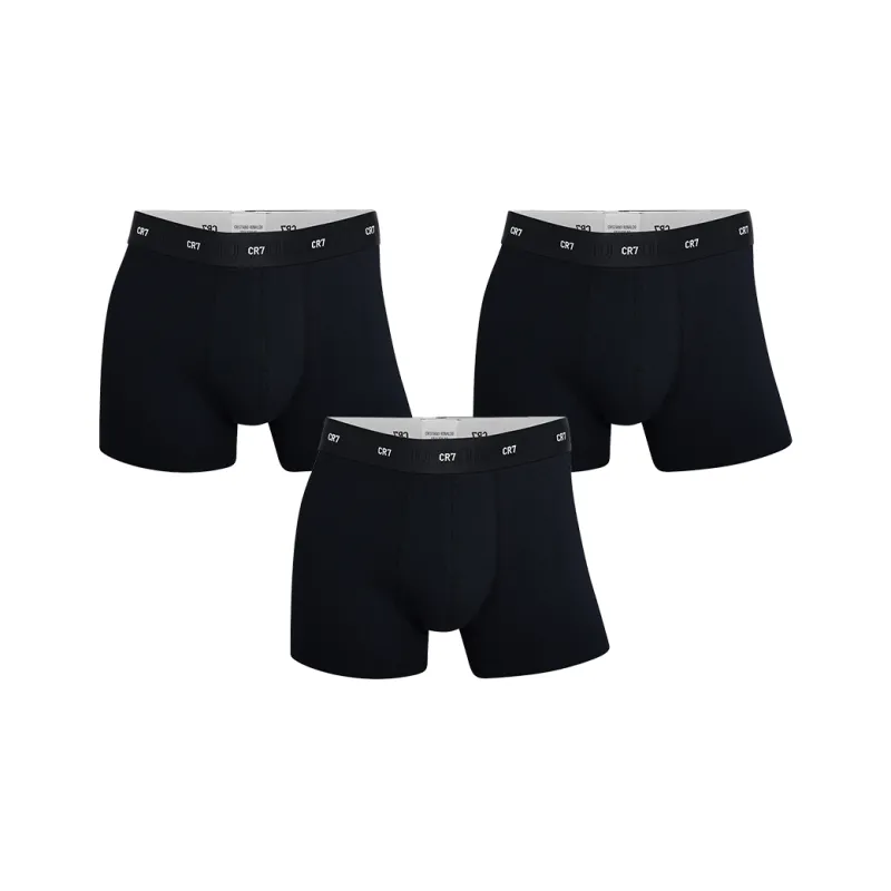 CR7 CRISTIANO RONALDO Underpants Men's 3 Pack Space Black-1