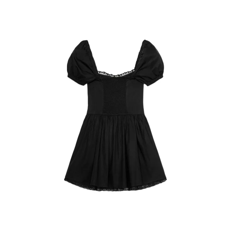 ZARA Short Sleeved Dresses Women's Black-1
