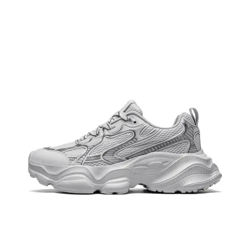 SUPEREDGE Breathable Abrasion Resistant Slip Resistant Low Top Chunky Sneakers Men's