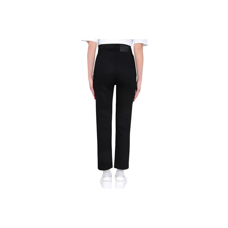 AMIPARIS Cropped Slim Fit Trousers-1