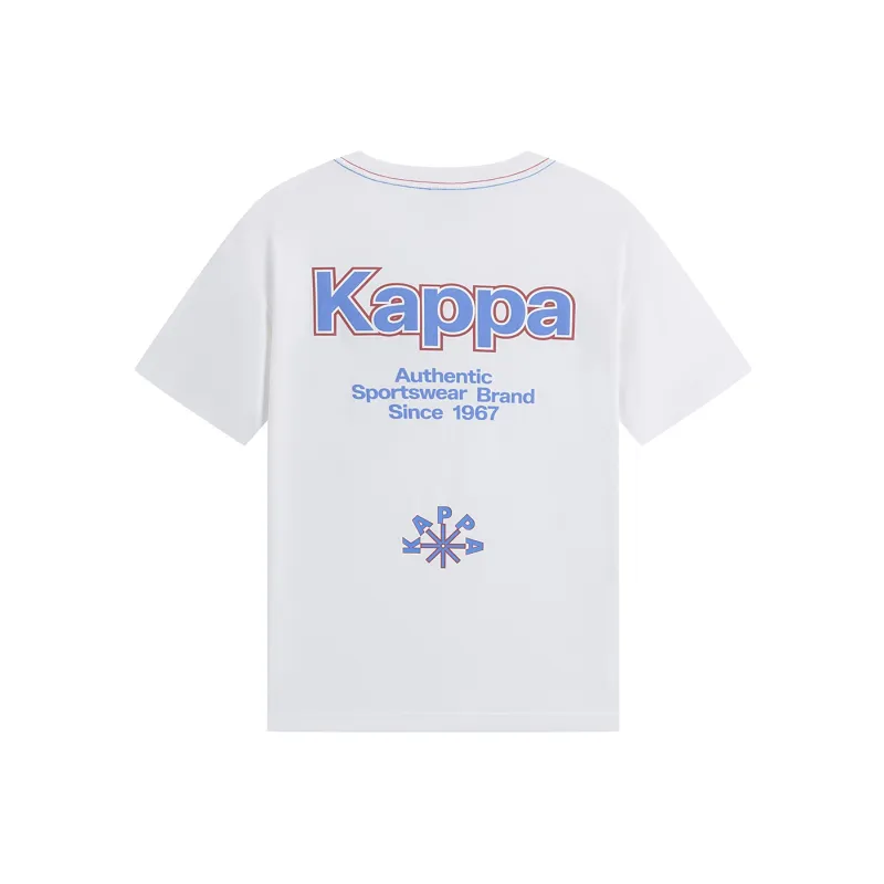 Kappa KAPPA PLAYER T-Shirt Unisex White-0