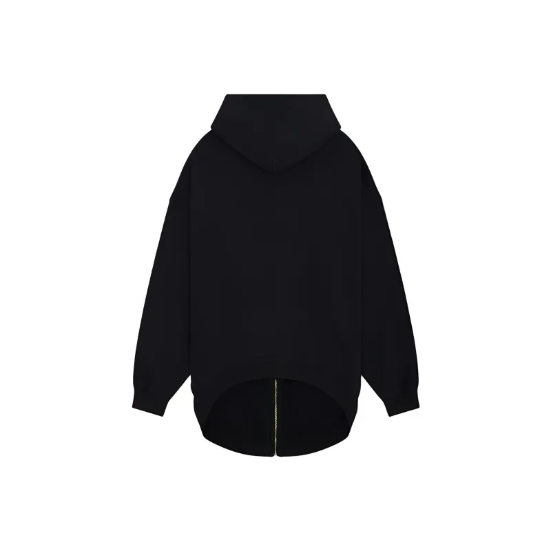 WE11DONE Logo print Zipped Hoodie-1