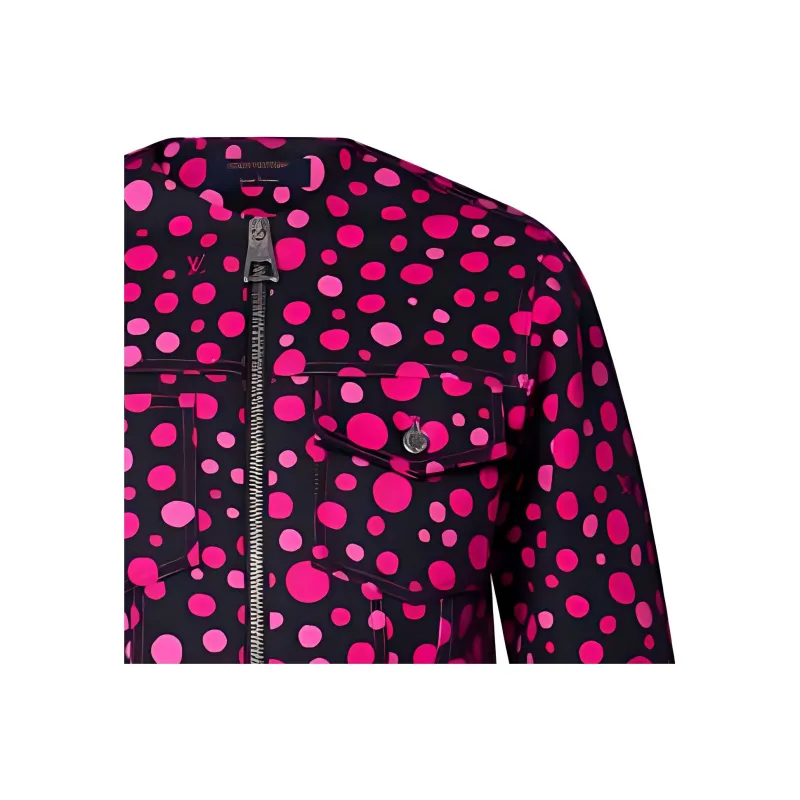 LOUIS VUITTON Jacket Women's Black Pink-1
