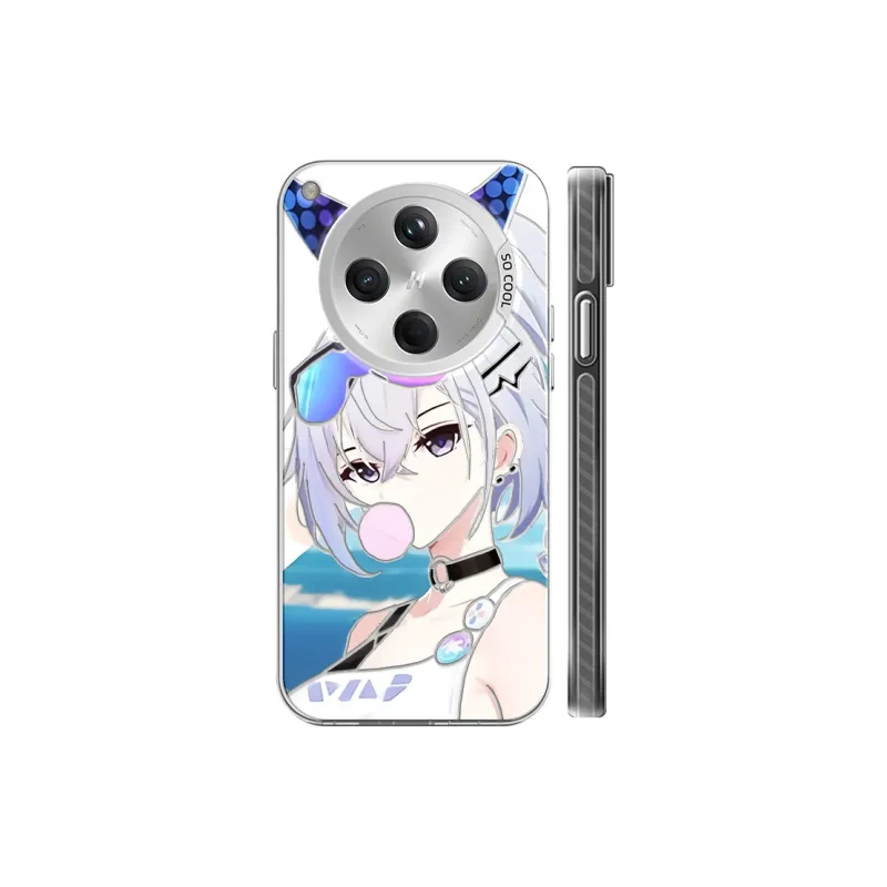 CHUNFAN PC Material Phone Cases Compatibility With OPPO A5 Pro/Find X8/Reno 12/11/Pro Trendy And Cool-5