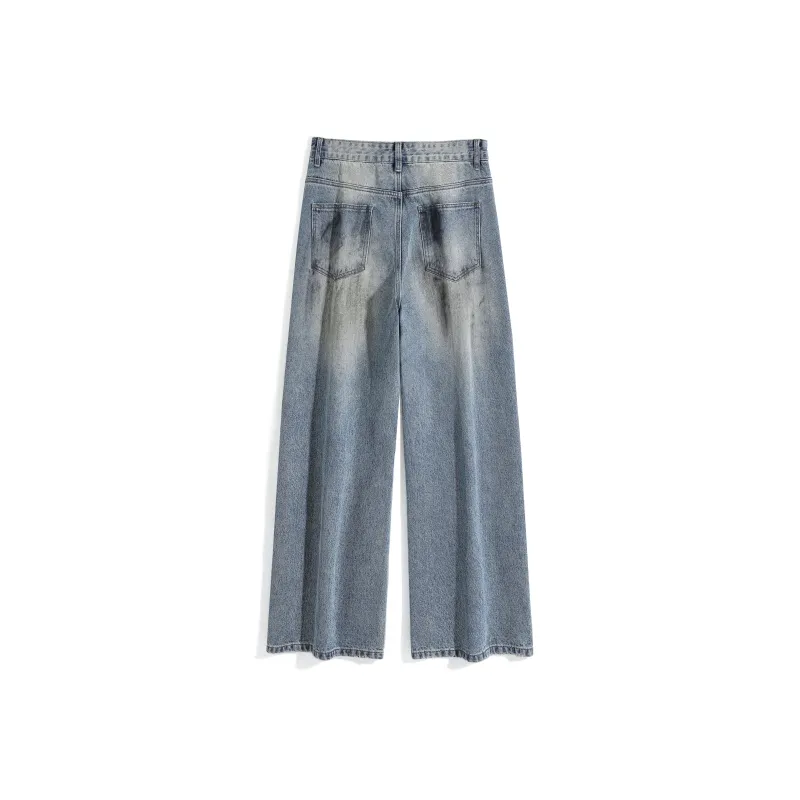 SCHEPPERHEYN Jeans Unisex Vintage Blue Extended Length-1