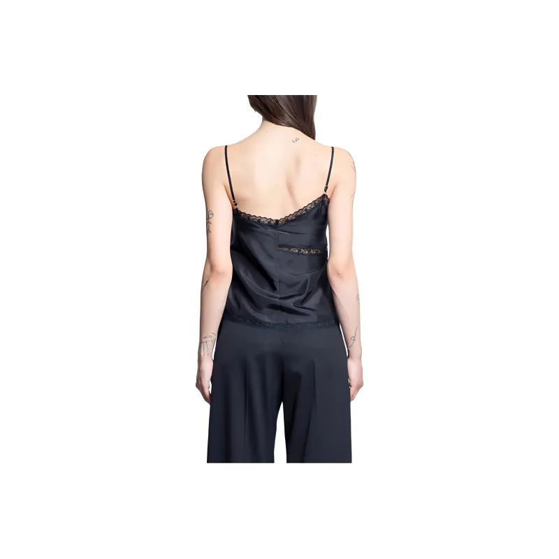 MM6 Maison Margiela Lace Detailed Top-4