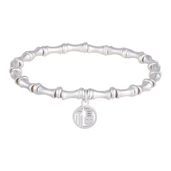 SINO GEM 999 Fine Silver Bracelets Women's