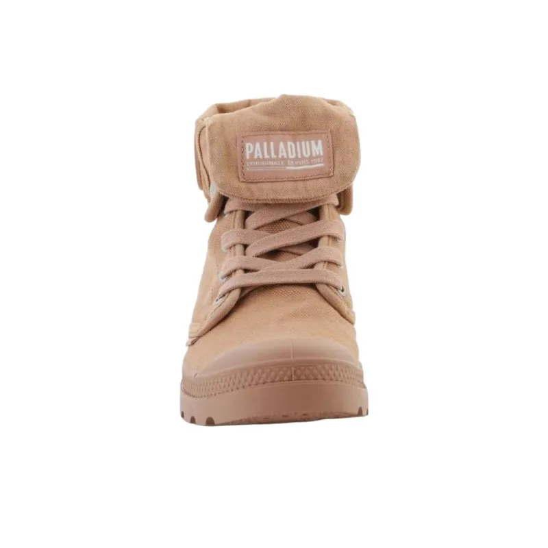 Palladium BAGGY Anti Slip Wear Resistant High Top Casual Shoes Women's Beige-5