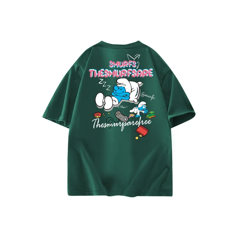 The Smurfs T Shirts Unisex-14