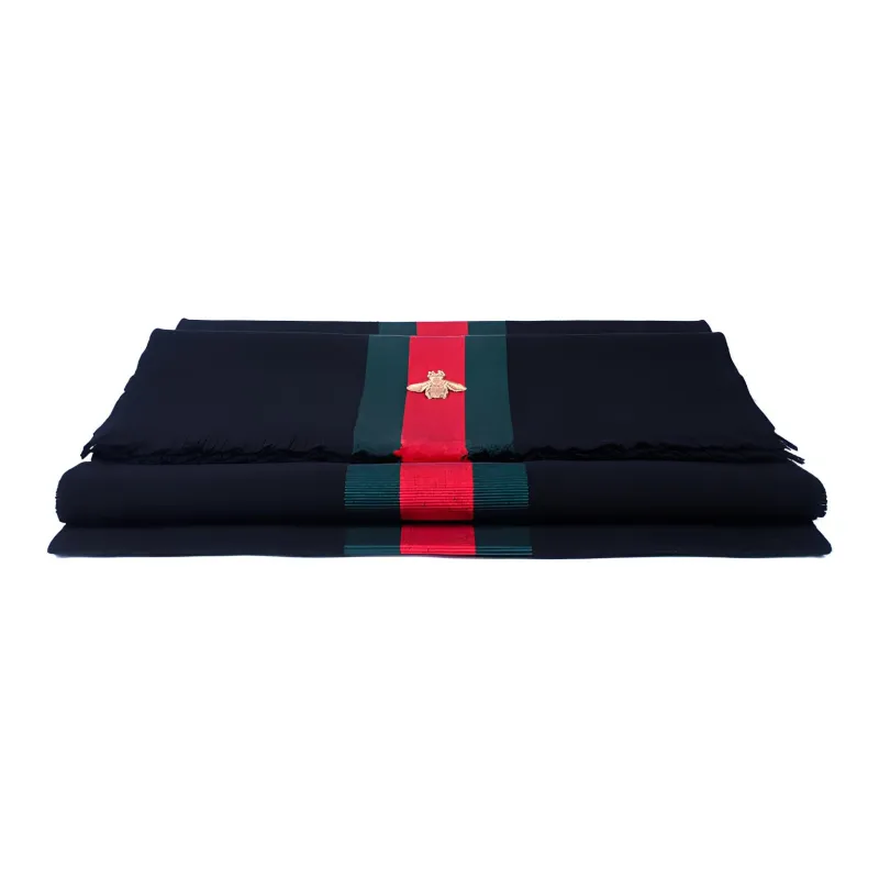 GUCCI Wool Knit Scarves Unisex Couple's-2