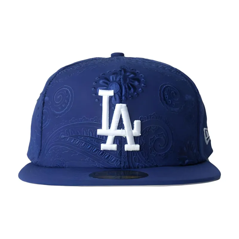 New Era Polyester Baseball Caps Men's Blue-1