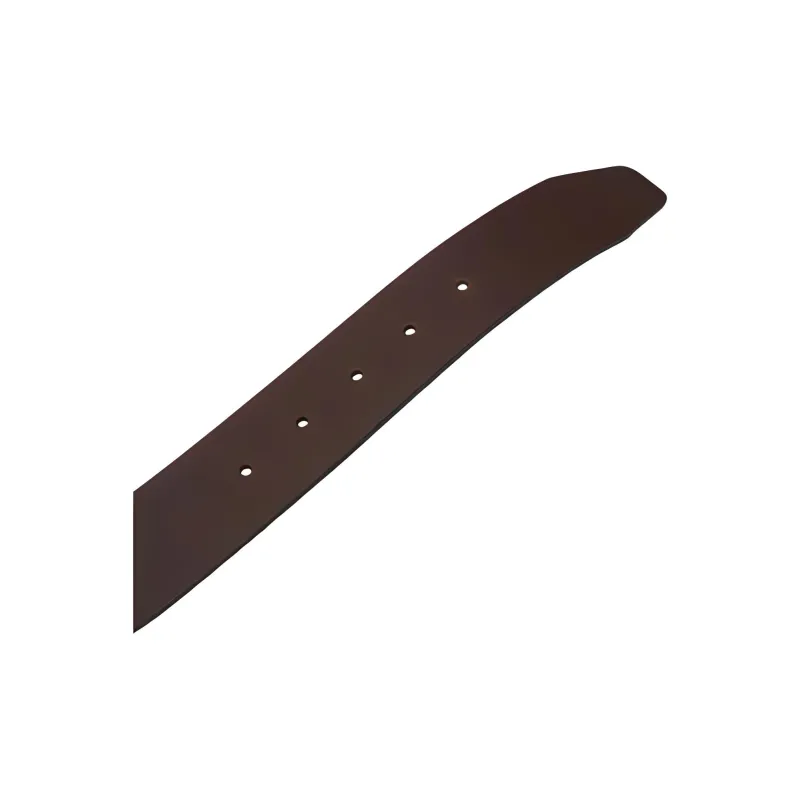 HUGO BOSS Cow Leather Belts Men's Brown Width 4CM-3