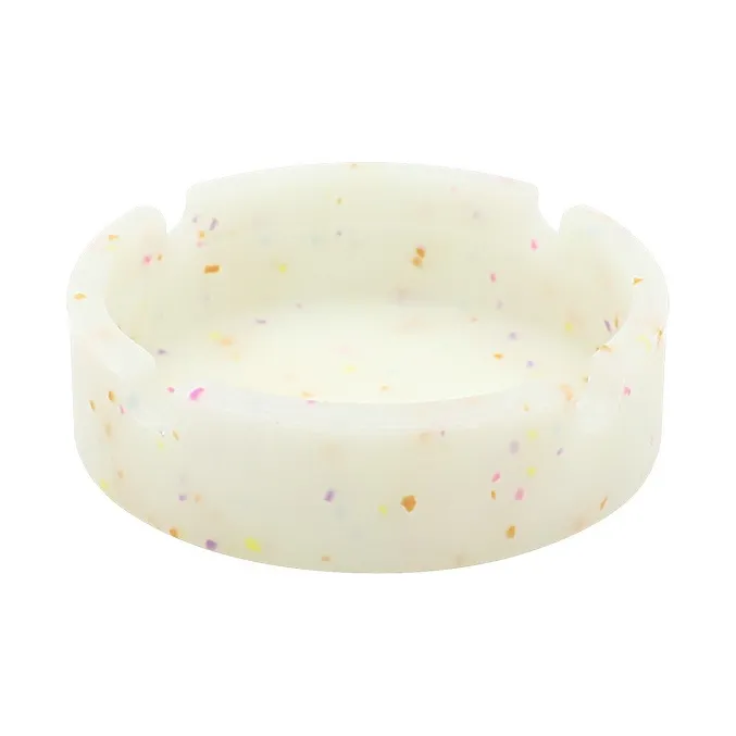 KERPA Multicolor Grain Glow In The Dark Ashtray, Living Room Tea Table Accessories, Small Storage Ornament, One Size-0