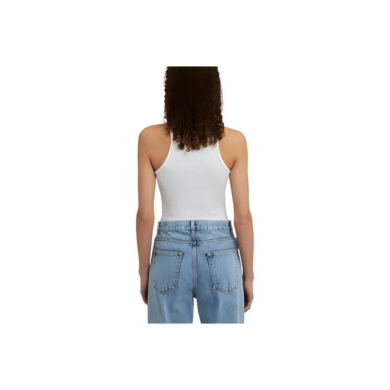 MSGM Tank Tops Women's White-1