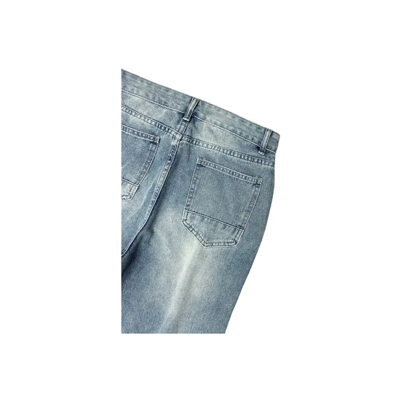 WELTER EXPERIMENT Jeans Unisex Blue Single Item-12