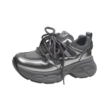 SUPEREDGE Slip Resistant Low Top Chunky Sneakers Women's