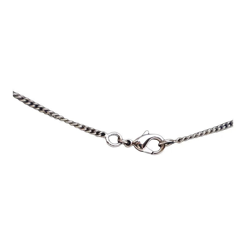 CHANEL 2007 Faux Pearl Cc Rhinestones Pendant Costume Necklace-2