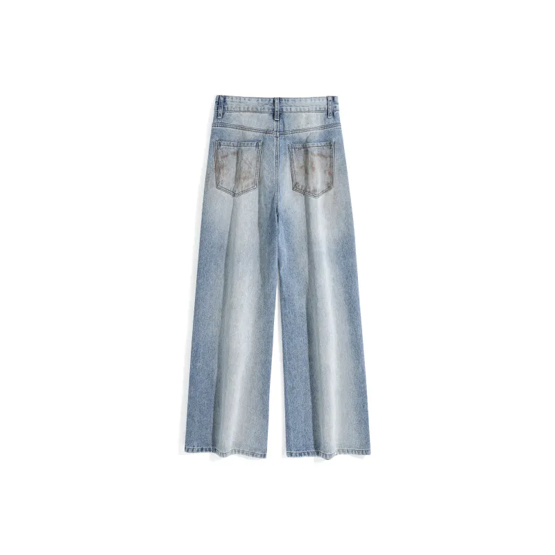 SCHEPPERHEYN Jeans Unisex Vintage Blue Extended Length-1