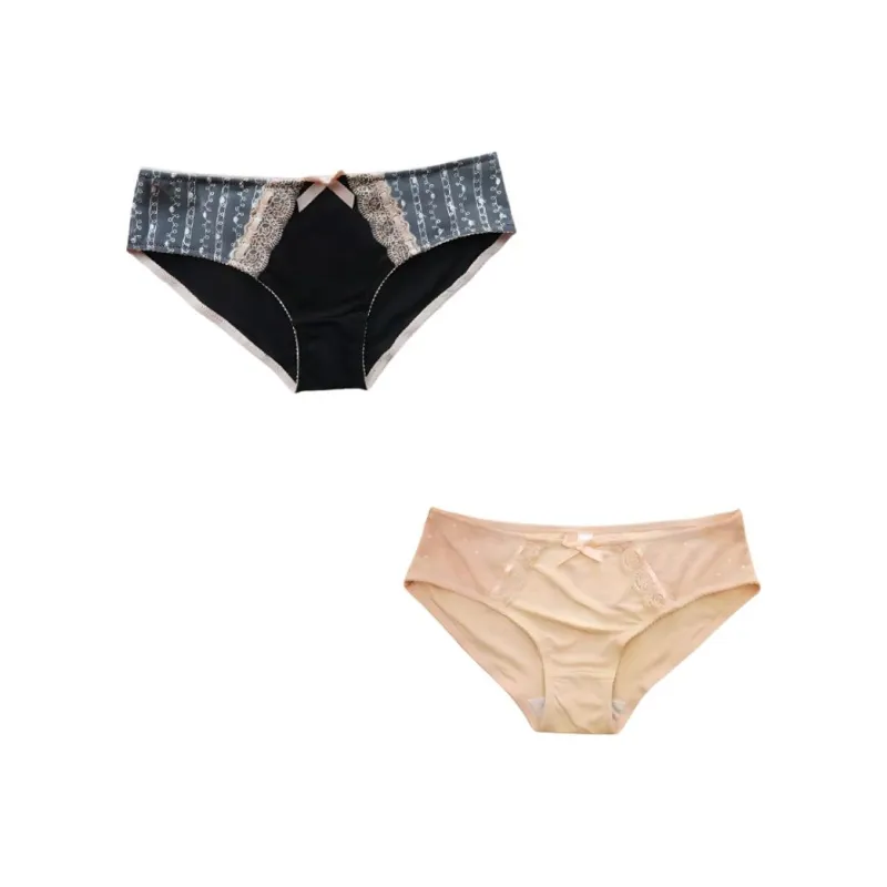 XIUDAI Underpants Women's Combo Set-11