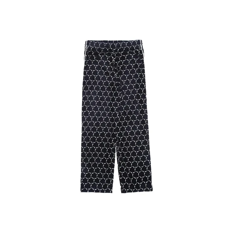 LI NING 1990 Classic Collection Casual Pants Women's Dark Ship Blue-1