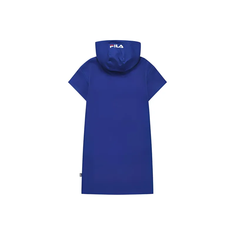 FILA FUSION Short Sleeved Dresses Women's Blue-1