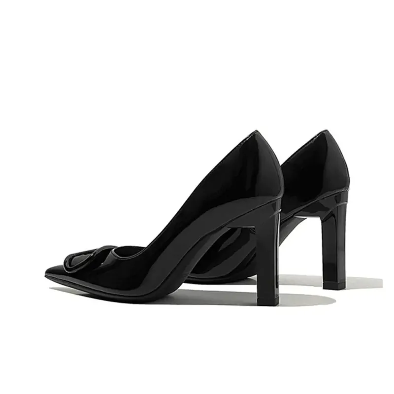 Dawei's House Chunky Heel High Heels Women's Gift Box Set-2