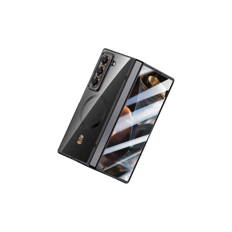 KEBO Pc Material Phone Case Protective Cover Compatibility With Samsung W25 Vintage Style Western Luxury-5