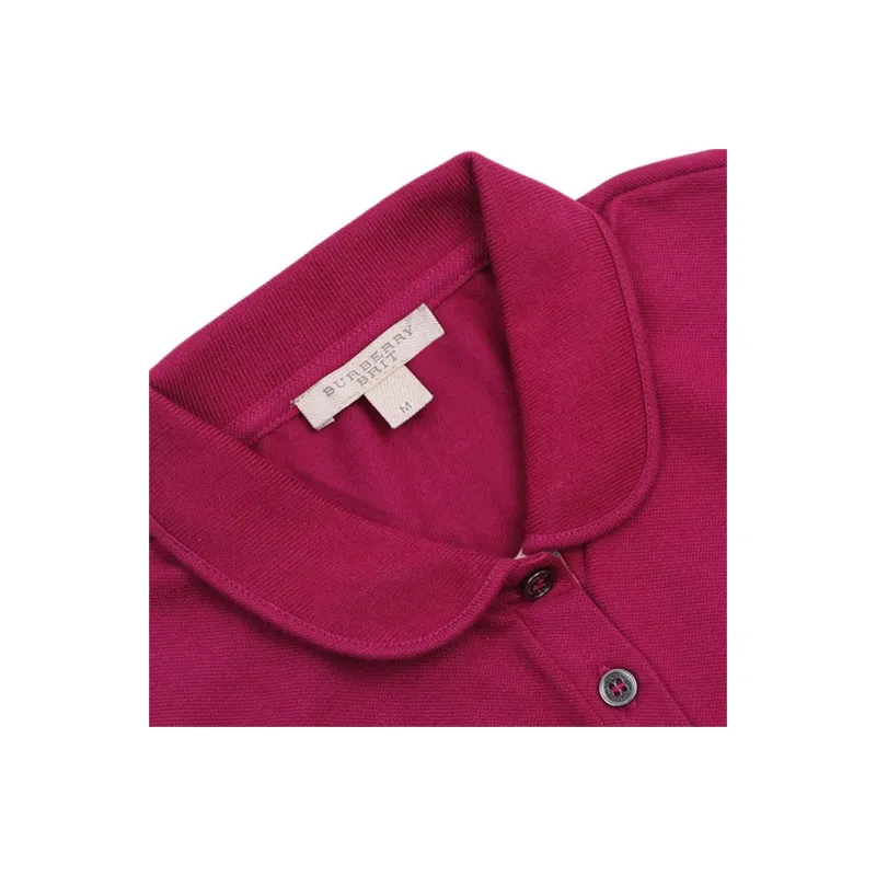 Burberry Polo Shirts Women's Red-5