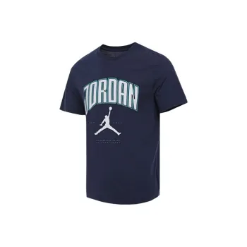 Jordan CITY 88 CREW T Shirt Men's Marine Blue