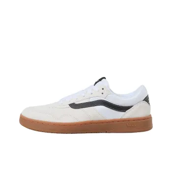 Vans Cruze 3.0 Anti Slip Wear Resistant Low Top Skateboard Shoes Unisex Beige White Black
