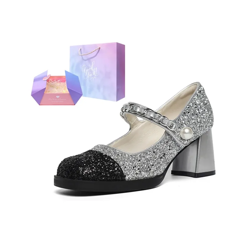 KATHRYN WILSON Chunky Heel High Heels 7cm Women's-15