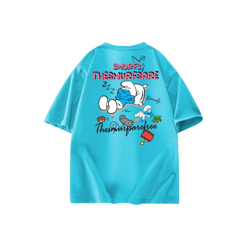 The Smurfs T Shirts Unisex-16