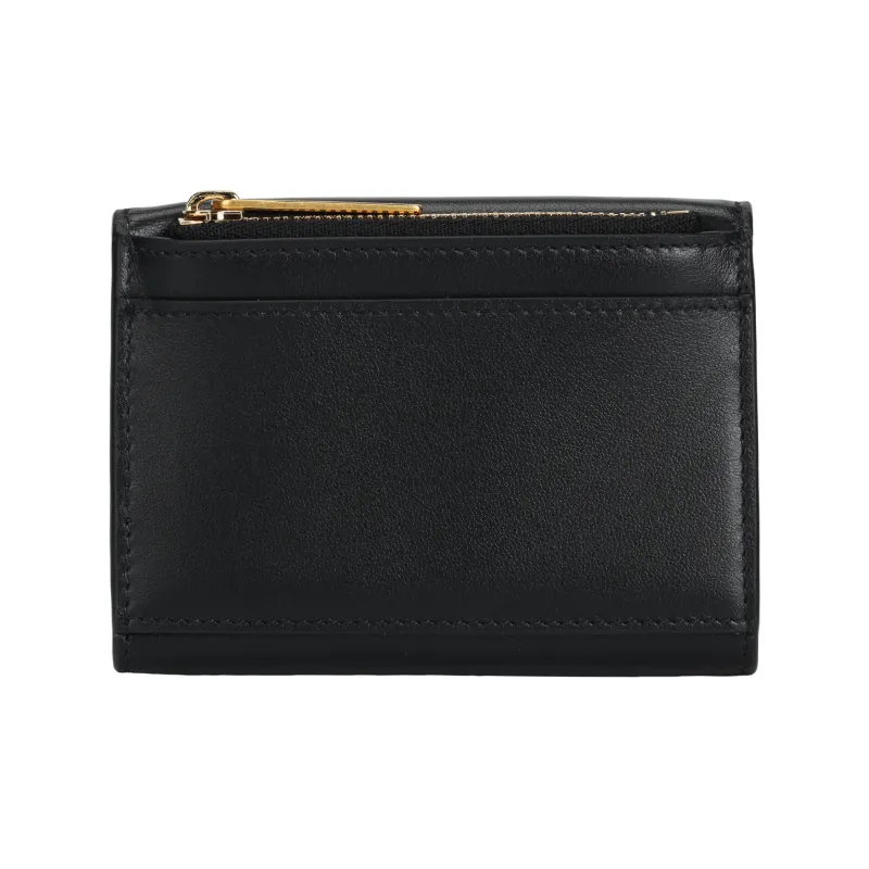 Balenciaga Smooth Calf Leather Wallet Women's Black-2