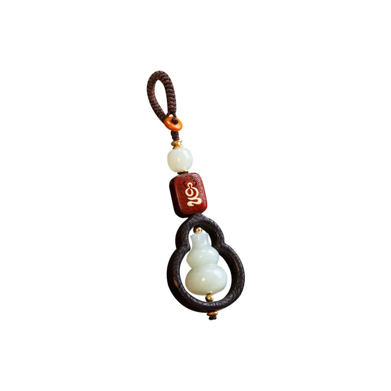 AQI Hetian Jade Pale Greenish White Jade Unisex-0