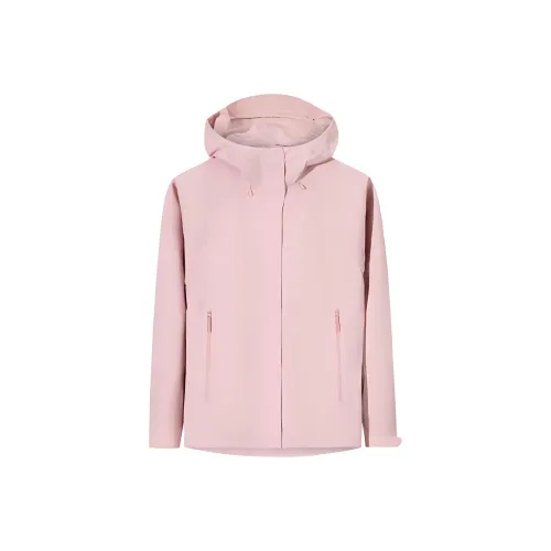 Anta Outdoor Collection Windproof Windbreaker Jacket Women's Frosted Taro Pink