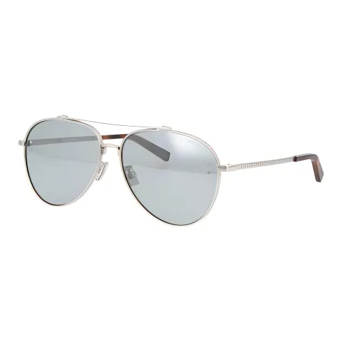 DIOR Metal Aviator Sunglasses Men's Silver