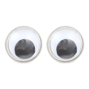 MM6 Maison Margiela Google Eyes Pin Brooch